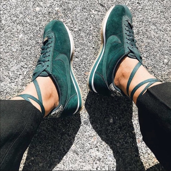 nike cortez alc midnight spruce